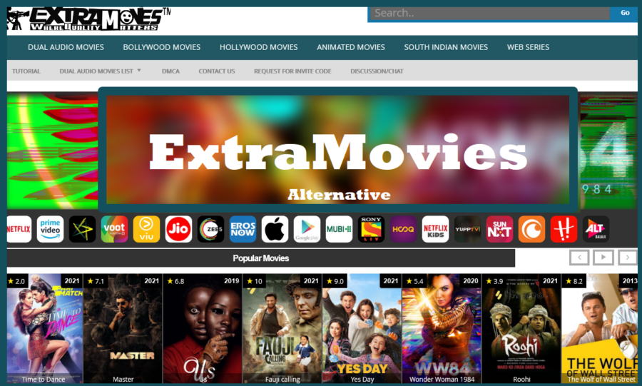 ExtraMovies 2022 ExtraMovie Best Bollywood, Hollywood, South Movies