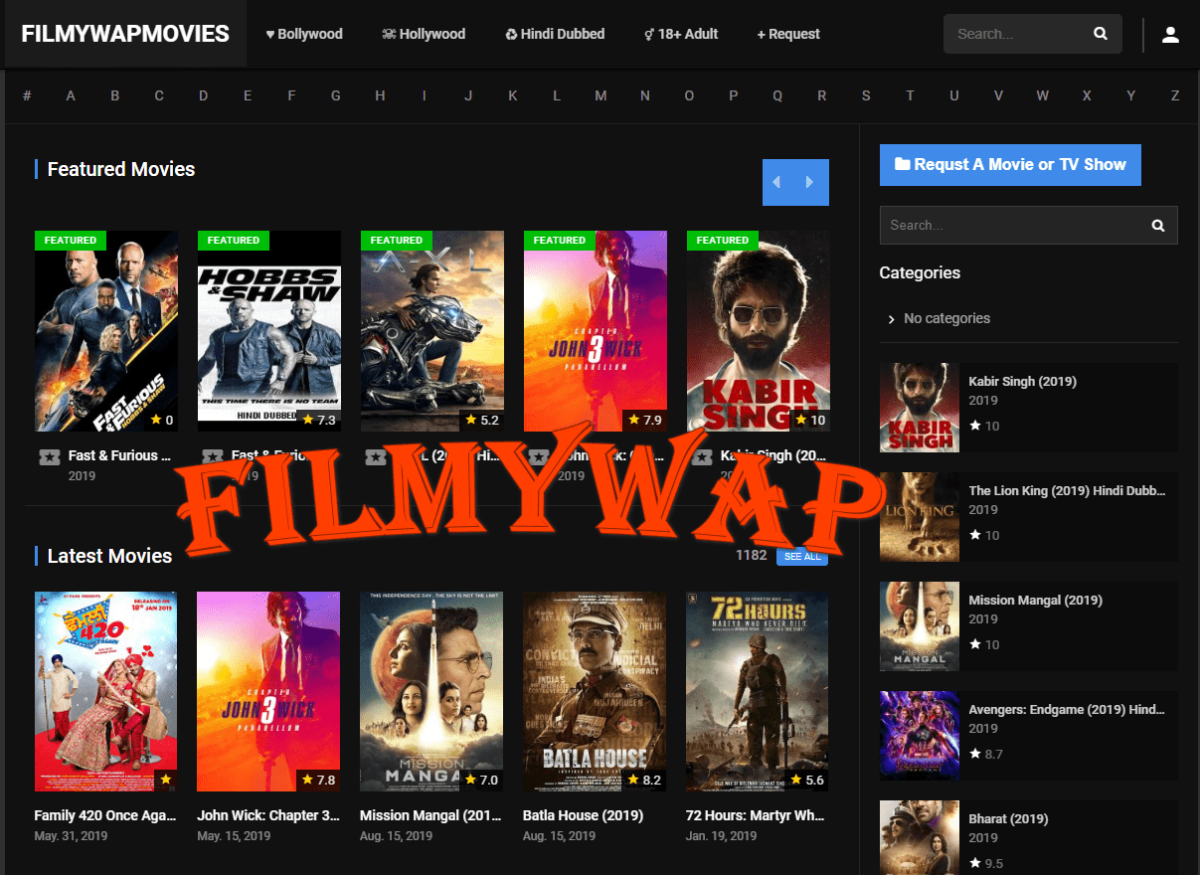 Filmywap 2021: Best Bollywood, Hollywood, South, Dubbed Movies Download, Filmywap.com, Filmywap.in