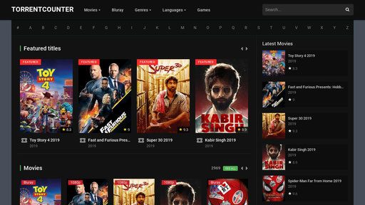 Torrentcounter 2021: Best Torrent Counter Movies Download, Hindi Hollywood, Tamil, Telugu Movie, Torrentcounter.com 3 Torrentcounter Hindi Dubbed Hollywood South Tamil Telugu