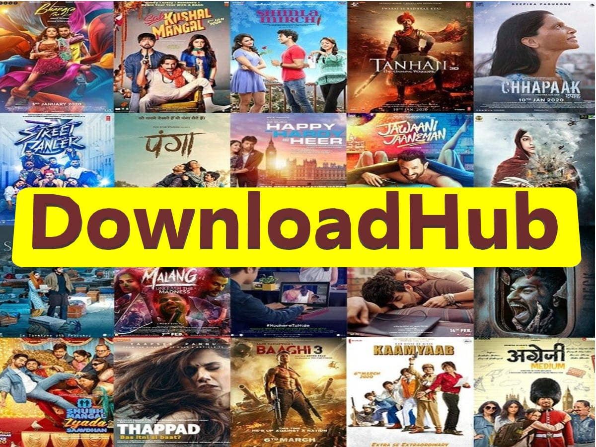 DownloadHub – Download Best 300MB Dual Audio Movies, Hindi, Punjabi Movies!