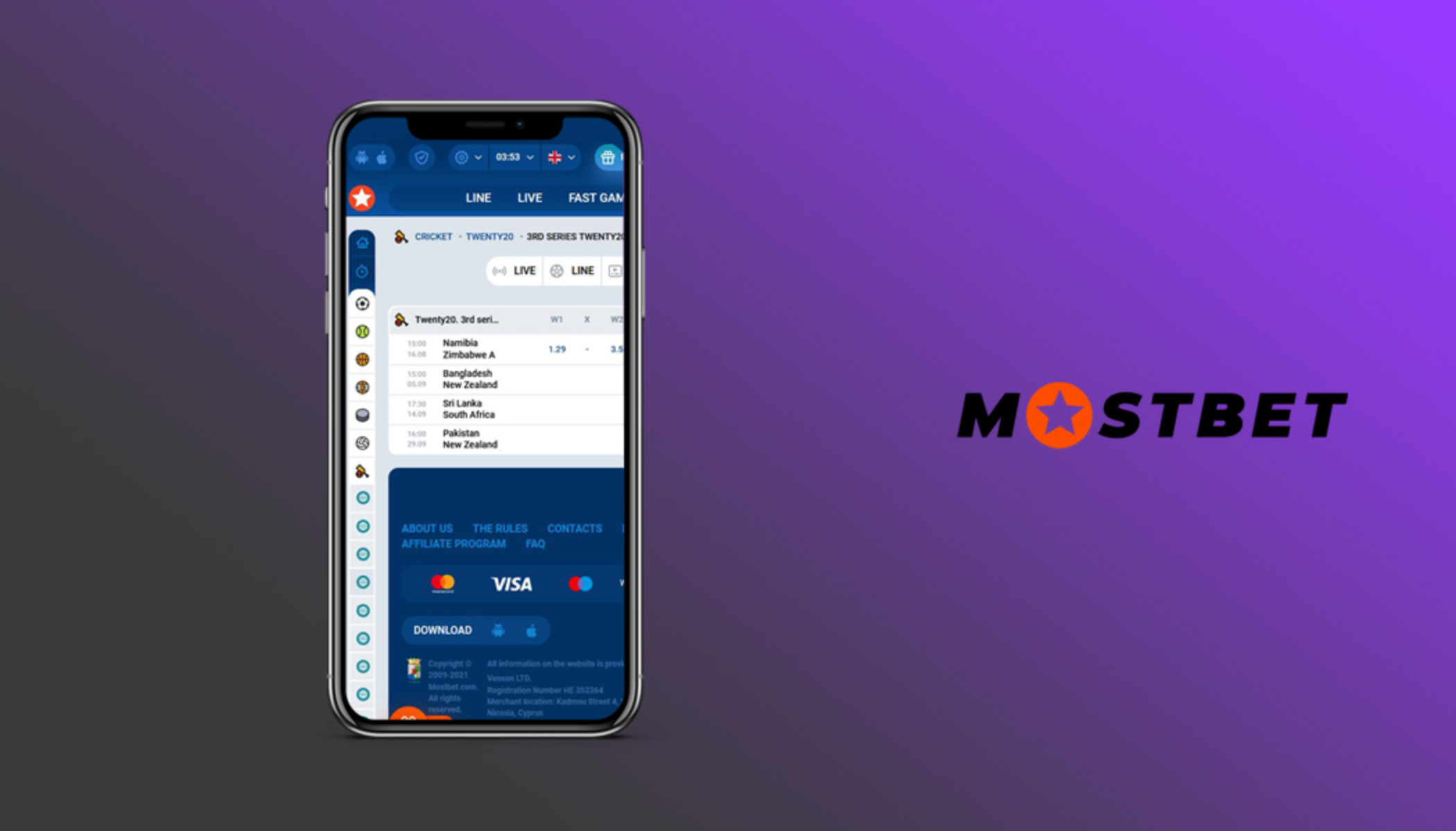 Mostbet App