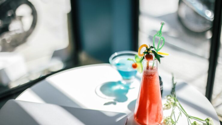 Photo Cocktail menu